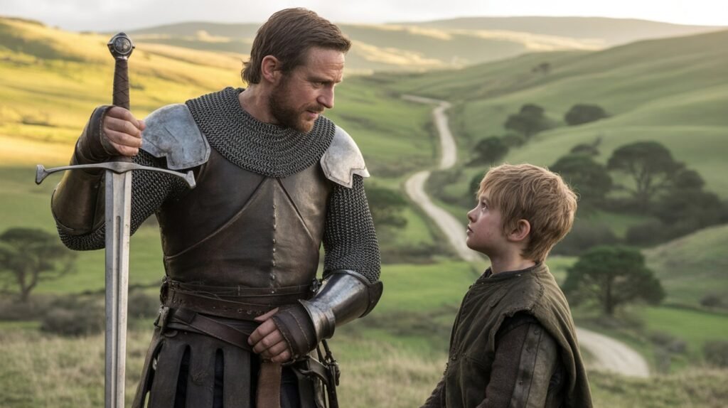A hedge knight and his young squire journey through Westeros in A Knight of the Seven Kingdoms
