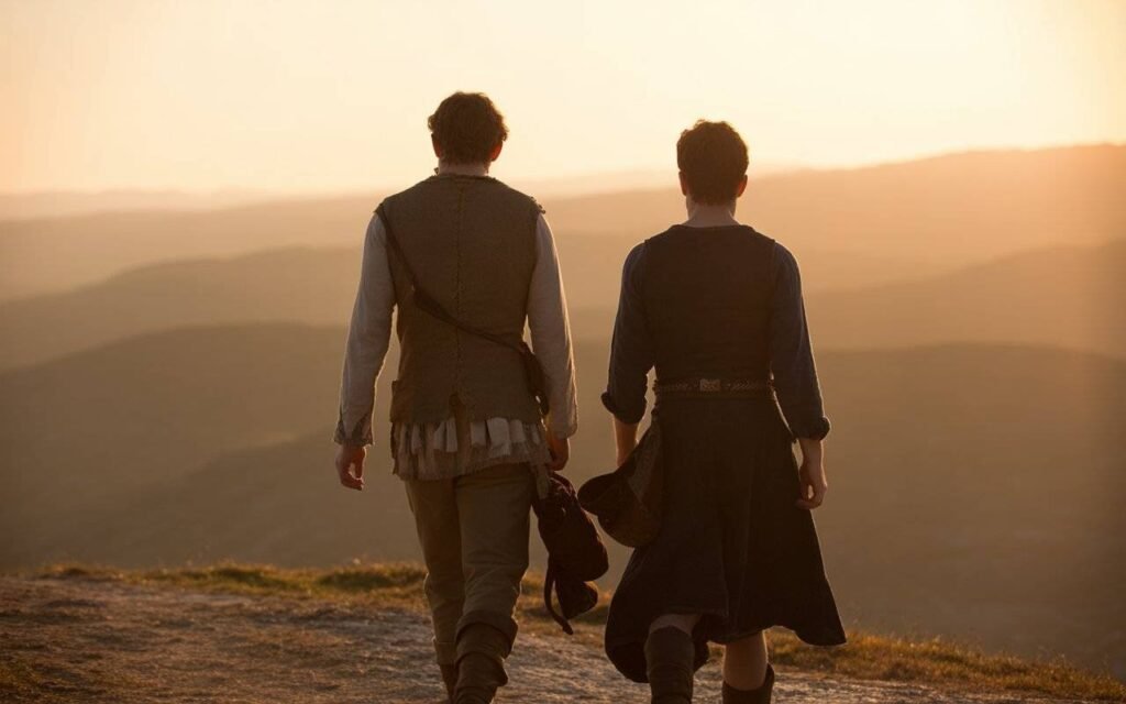 A Knight of the Seven Kingdoms journey ending scene with Dunk and Egg